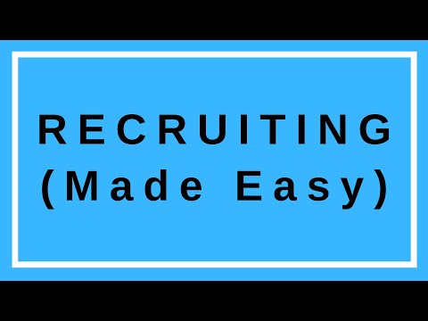 Recruiting From Start to Finish: A Short Example of...