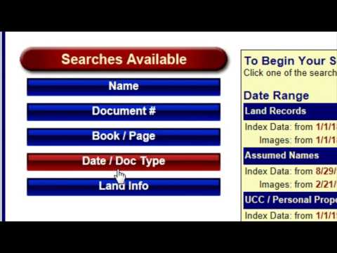 How to look up deeds and land records to research a...