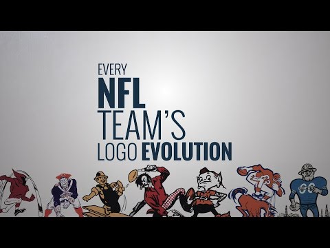 NFL Logos Through The Years - YouTube