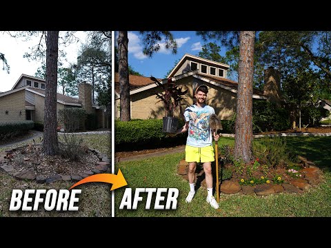 Extreme Front Yard Makeover! Full DIY & How To...
