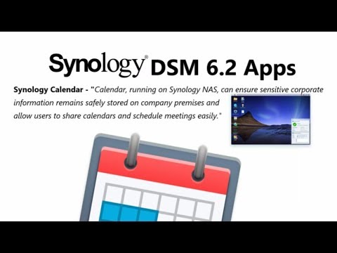 Synology Calendar for DSM 6.2 on your NAS