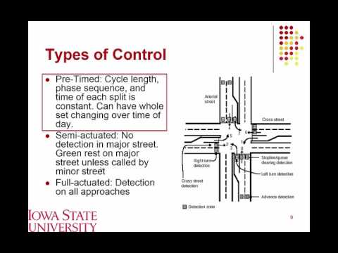 Lecture 08 Traffic Signal Design