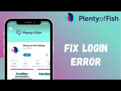 How to Fix Pof Login Error on iPhone | Plenty of Fish
