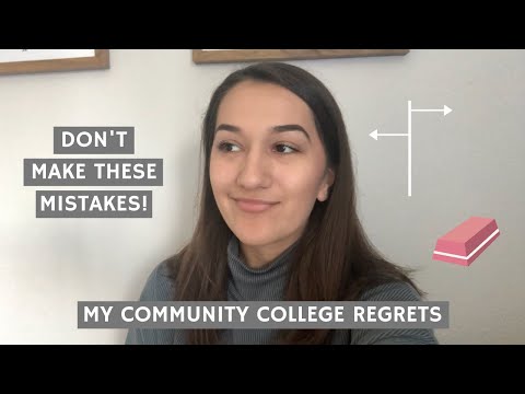 What I Regret About Community College