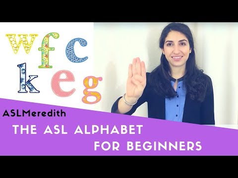 Learn ASL: The Fingerspelling Alphabet for Beginners