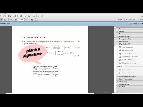 How to place a signature in PDF Document by using...