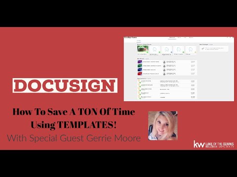 DocuSign: How To Save A TON Of Time Using Templates!