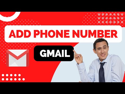 How To Add Phone Number To Gmail Tutorial