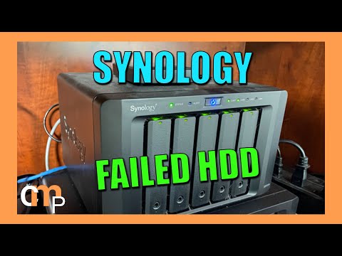 Fixing The Failed Hard Drive on the Synology DS1819