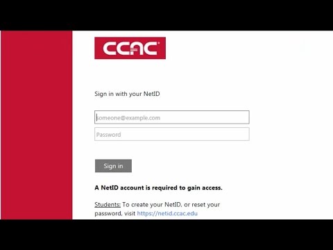 MyCCAC Portal: Introduction Video