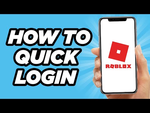 How to Quick Login on Roblox 2021