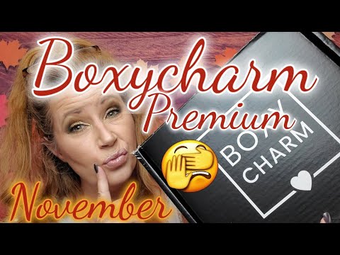 Boxycharm Premium November 2020 unboxing! Crazy...
