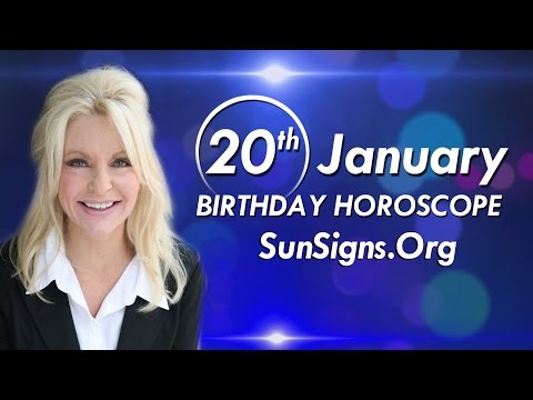 January 20 Zodiac Horoscope Birthday Personality -...