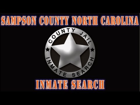 Sampson County NC Inmate Search Demonstration