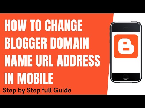 How to Change a Blogger Domain Name | Change Blog Url...