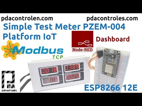 Simple Test Meter PZEM-004 & ESP8266 Platform IoT...