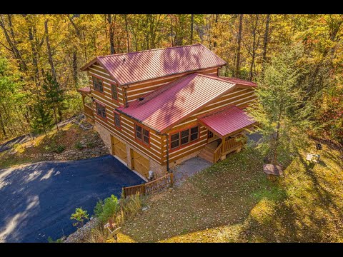 Appalachian Escape Cabin - true log cabin set in the...