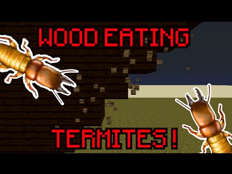 WOOD EATING TERMITES IN ONE COMMAND !