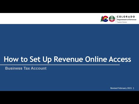 How to Set Up a Business Revenue Online Account