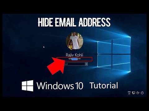 How to Hide Email Address from Sign in Screen |...