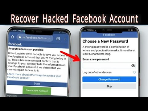 How to recover hack facebook account without email and...