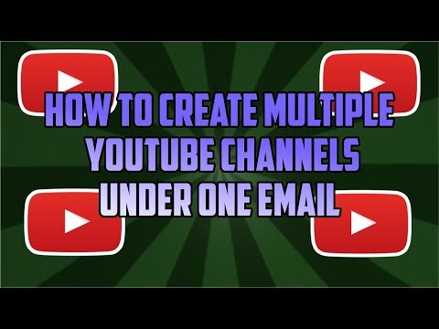 How to Create Multiple Youtube Accounts under one Email ...