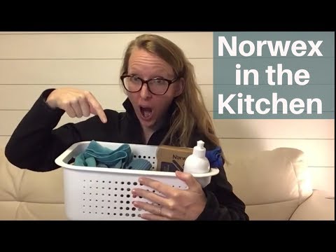 Norwex in the Kitchen: What products are for what job...