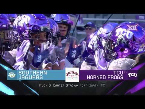 Southern vs TCU Football Highlights