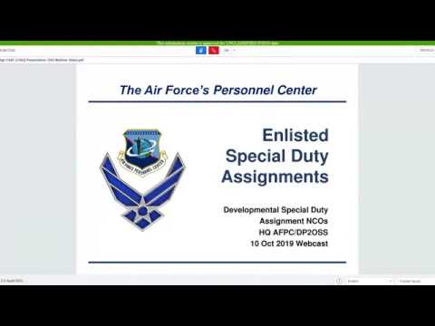 air force assignment availability code 17