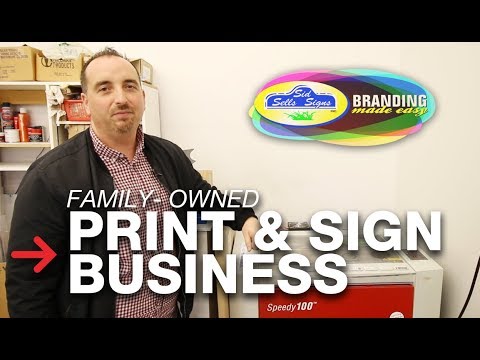 Family Owned Print Business | Family Run Sign Shop |...
