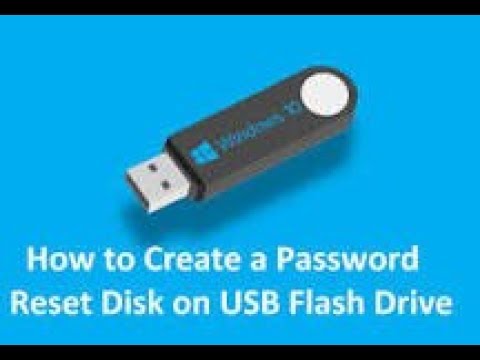 windows - How to Create a Password Reset Disk on Usb...