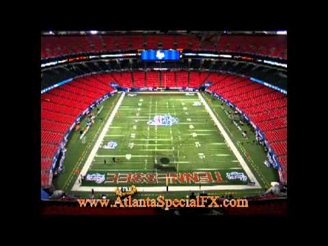 Cloudvertise® Flying Logos Tennessee Vols at Chick Fil...