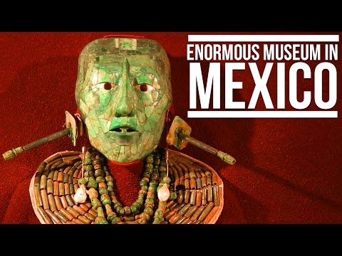 ENORMOUS MUSEUM IN MEXICO (NATIONAL MUSEUM OF...