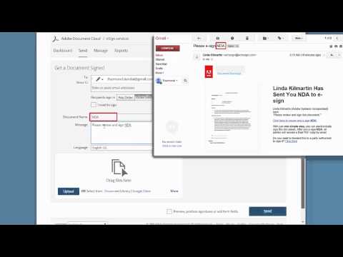 Sending a document for signature | Adobe Document Cloud