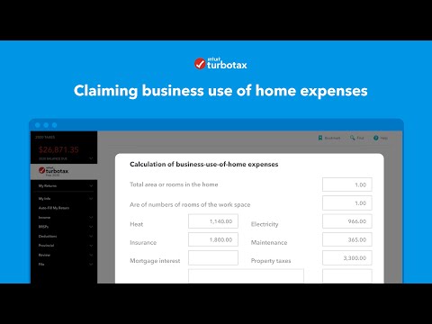 Claiming business use-of-home expenses | TurboTax...