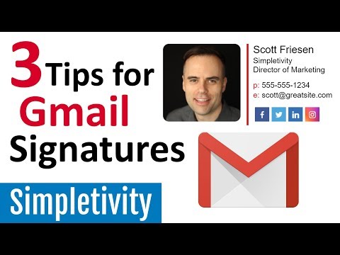 3 Ways to Make an Amazing Signature in Gmail (Email...
