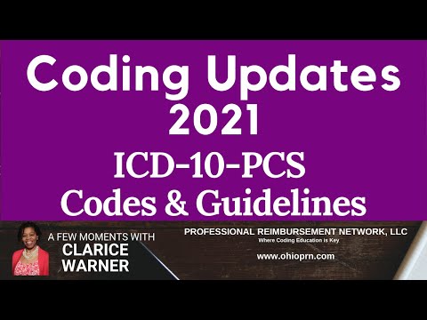 Coding Updates | FY 2021 ICD 10 PCS
