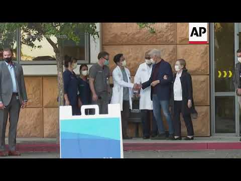 Bill Clinton released from California hospital