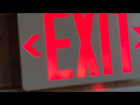 Installing A Exit Sign