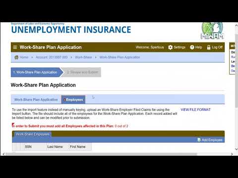 How to Apply for the Michigan Work Share Program