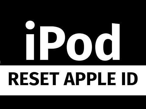How to Reset Apple ID password from iPod touch