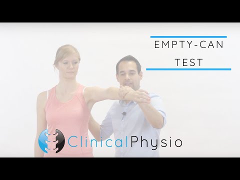 Empty Can Test for Shoulder | Clinical Physio Premium