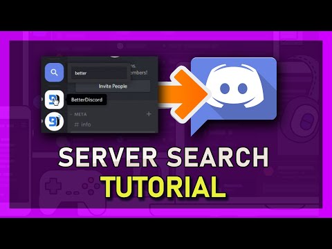 Discord - How To Add Server Search Button