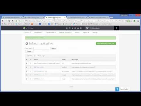 Infusionsoft Tutorial: Configuring a Referral Partner,...