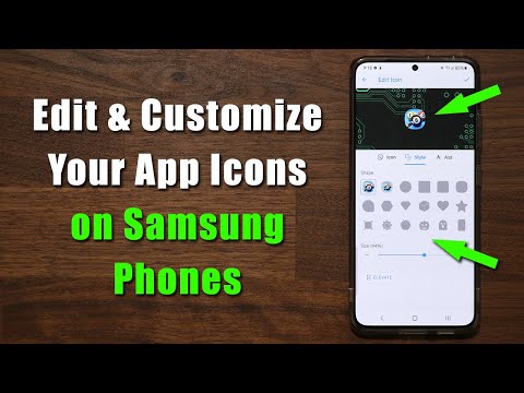How To Change App Icons on any Samsung Galaxy...