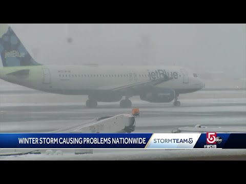 Winter storm causing problems across country