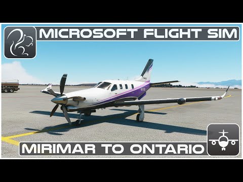 TBM 930 IFR - Mirimar to Ontario (KNKX-KONT) -...