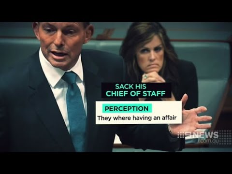 Tony Abbott was warned about perception of an affair...