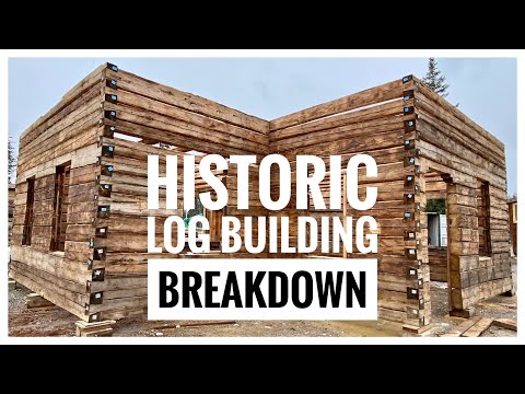 Traditional Log Home Dissection #reclaimed...
