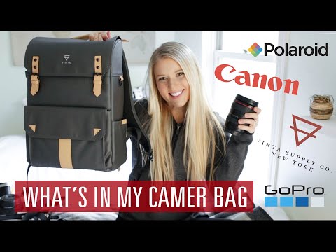 What's in my CAMERA BAG?! // 2019